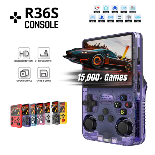 R36S Retro Handheld Game Console