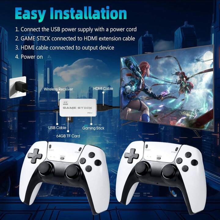 M15 Retro Game Stick – 20,000 Games, Plug-and-Play